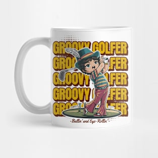 Groovy Golfer Kid- Golfer Day Mug